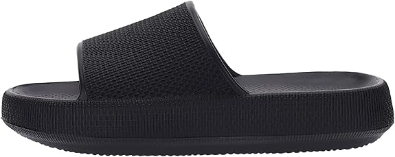 BRONAX Pillow Slippers for Women and Men | House Slides Shower Sandals | Cushioned Thick Sole