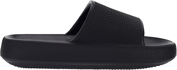 BRONAX Pillow Slippers for Women and Men | House Slides Shower Sandals | Cushioned Thick Sole