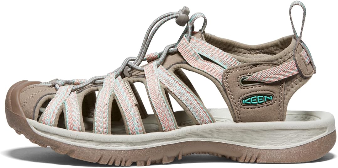 KEEN Women's Whisper Closed Toe Durable Comfortable Easy On Washable Adventure Sandals