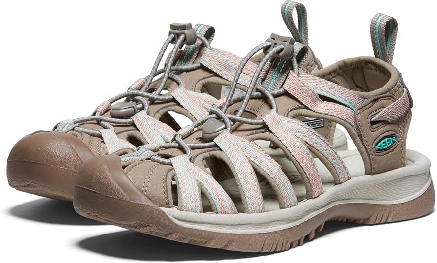 KEEN Women's Whisper Closed Toe Durable Comfortable Easy On Washable Adventure Sandals