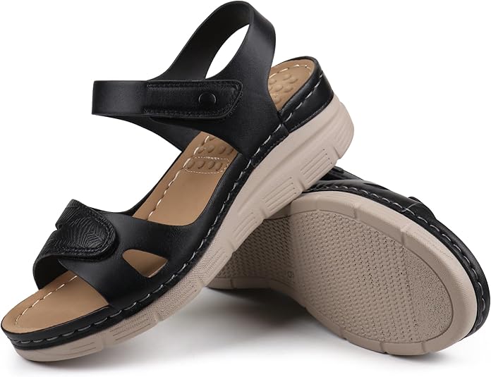 Ortho+rest Women Arch Support Walking Sandals Comfortable Orthotic Sandals