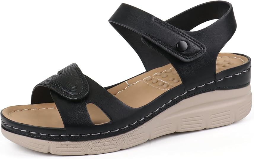 Ortho+rest Women Arch Support Walking Sandals Comfortable Orthotic Sandals