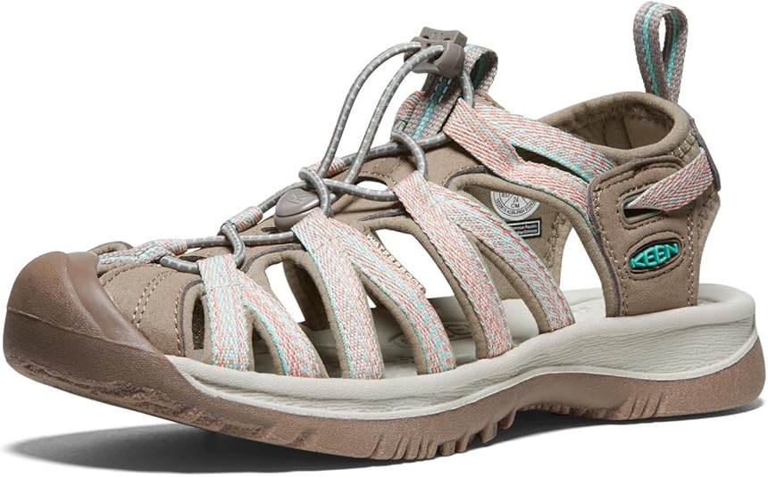 KEEN Women's Whisper Closed Toe Durable Comfortable Easy On Washable Adventure Sandals